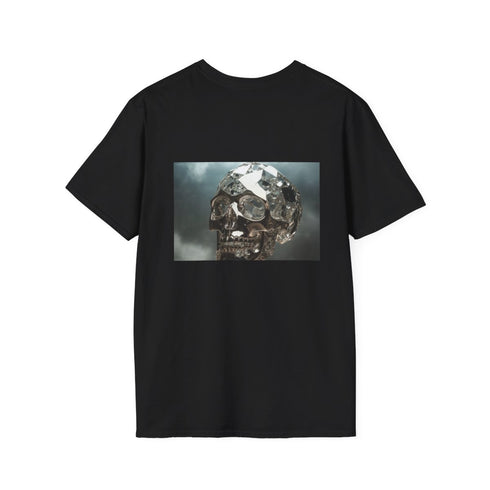 Shattered Diamond Skull T Shirt