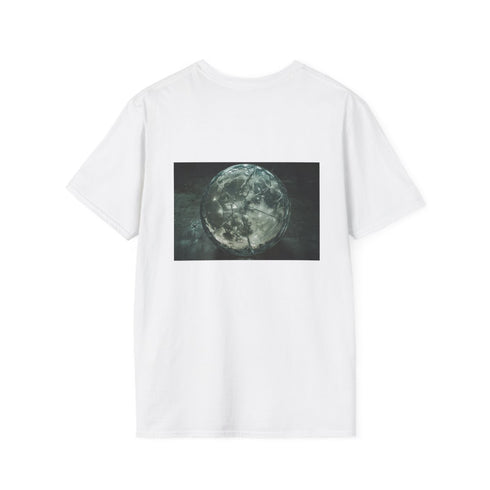 Shattered Glass Moon T-Shirt Design