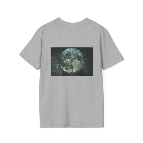 Shattered Glass Moon T-Shirt Design