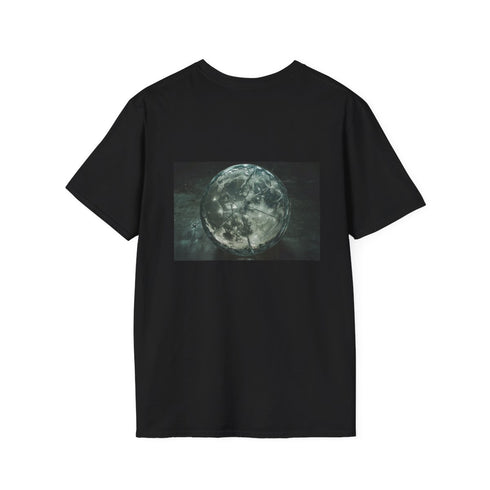Shattered Glass Moon T-Shirt Design