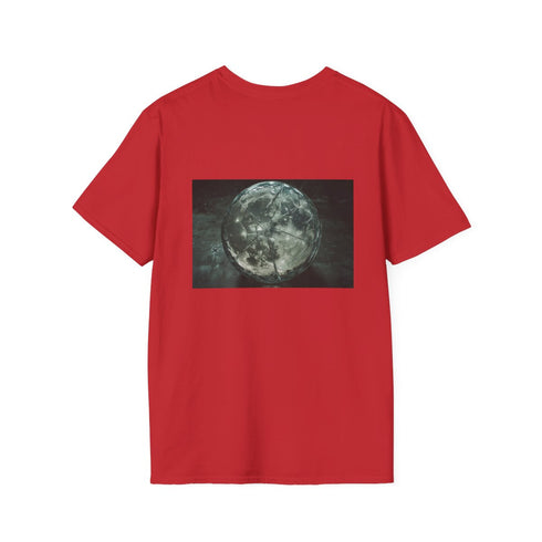 Shattered Glass Moon T-Shirt Design