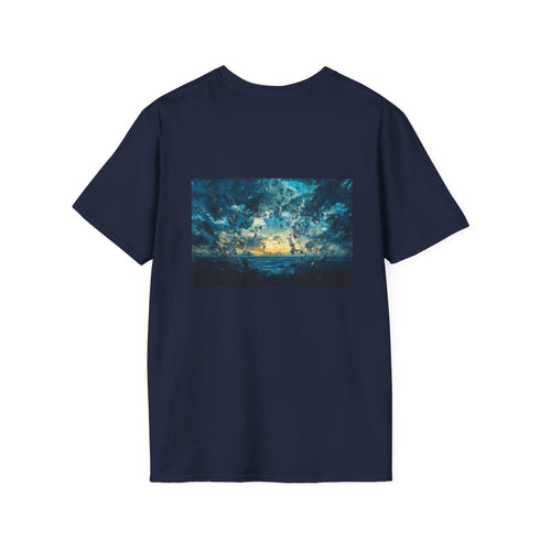 Shattered Glass Sky T-Shirt Design