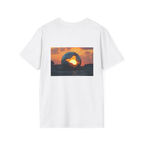Shattered Planet Rising Sun Tee