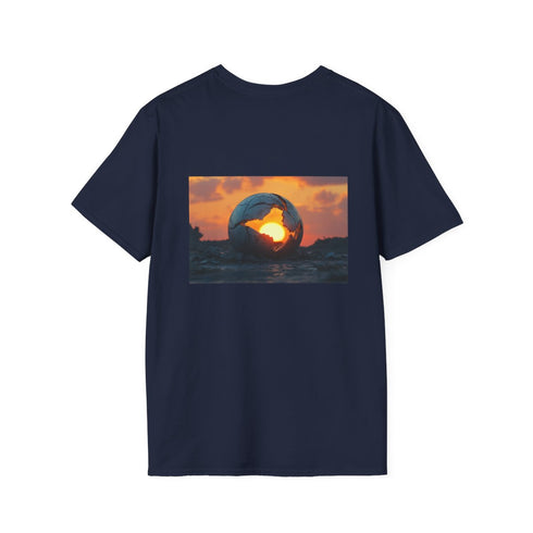 Shattered Planet Rising Sun Tee