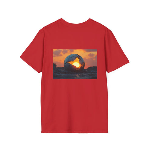 Shattered Planet Rising Sun Tee