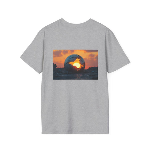 Shattered Planet Rising Sun Tee