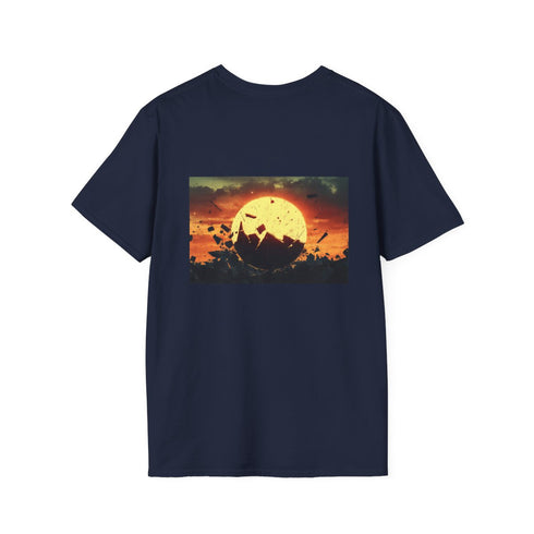 Shattered Planet Sunrise T Shirt