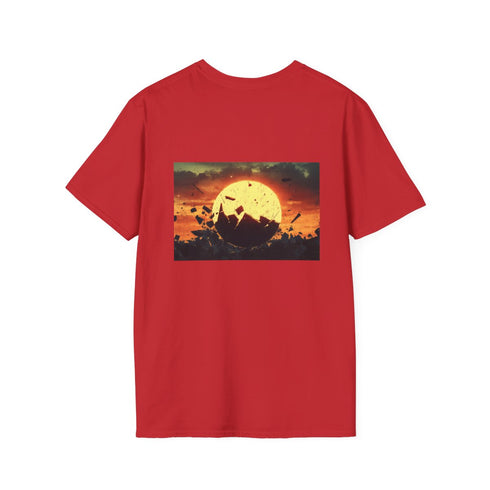 Shattered Planet Sunrise T Shirt
