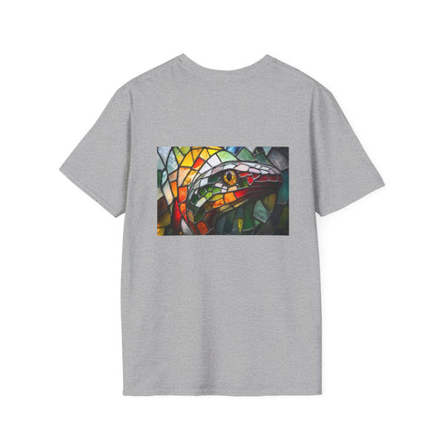 Shattered Serpent Stained Glass Tee