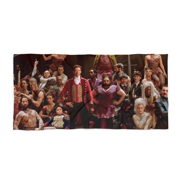"Showman Spectacle Beach Towel"