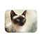 "Siamese Cat Cute Painting Bath Mat"