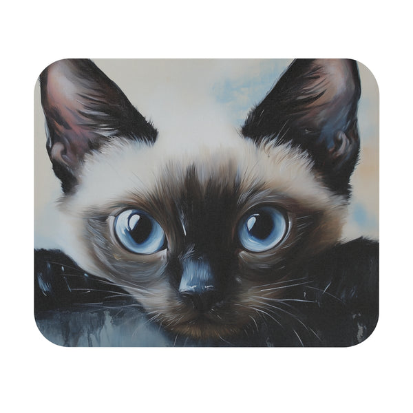 Siamese Cat Painting Mouse Pad