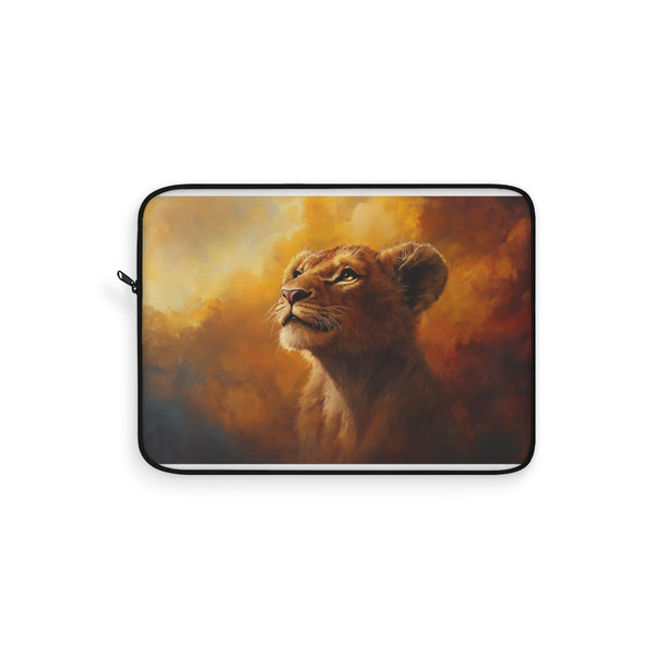 "Simba King Laptop Sleeve: Roar-Worthy Protection"