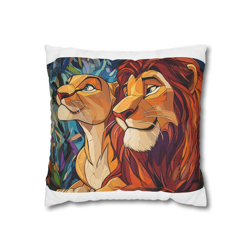 "Simba King Pillowcase: Roar-Worthy Rest"