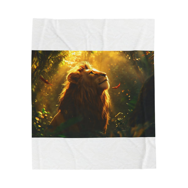 "Simba Safari Soft Plush Blanket"