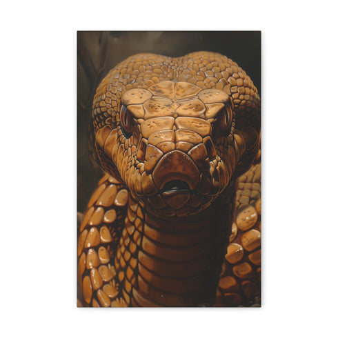 "Sinuous Strength: The Cobra King"