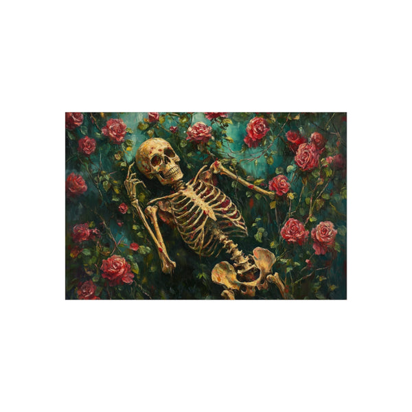 Skeleton in Roses and Vines