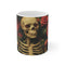 Skeleton Roses Vines Unique Coffee Mug