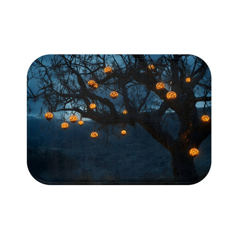 Skeleton Tree Bath Mat Glow.