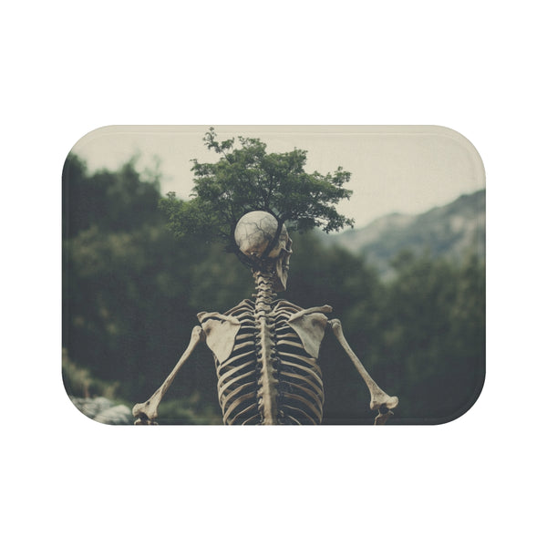 Skeleton Tree Bath Mat Halloween