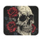 Skull and Roses Mouse Pad