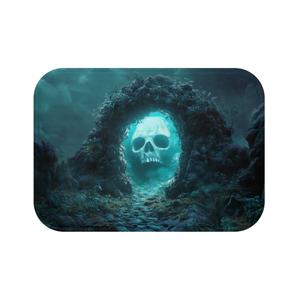 Skull Gate Bath Mat Fantasy