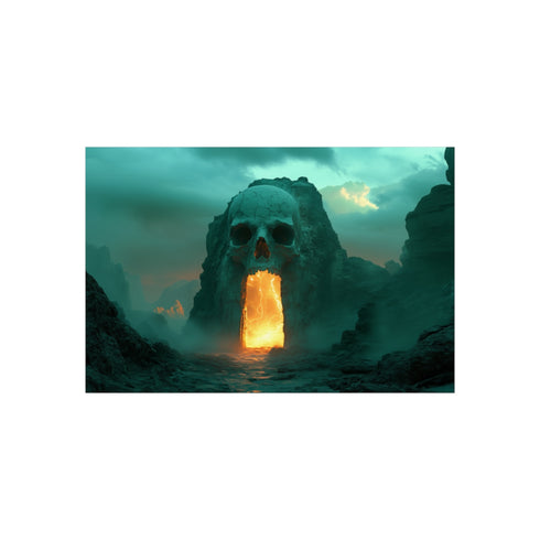 Skull Gate Opening to Valley