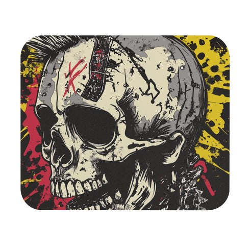 Skull Mohawk Mouse Pad Unique