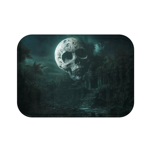 Skull Moon Jungle Ruins Bathmat