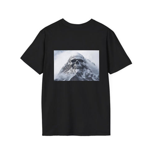 Skull Mountain Peak Graphic T-Shirt