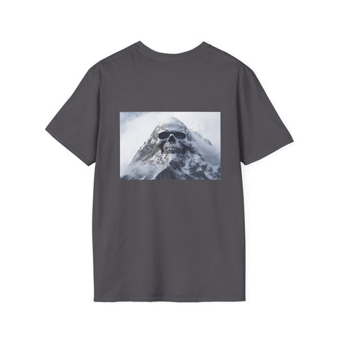 Skull Mountain Peak Graphic T-Shirt