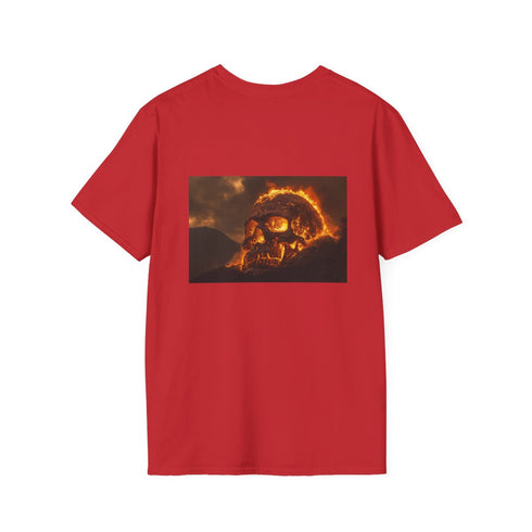 Skull Shaped Volcano Graphic Tee