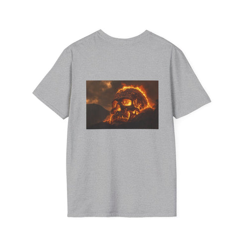 Skull Shaped Volcano Graphic Tee