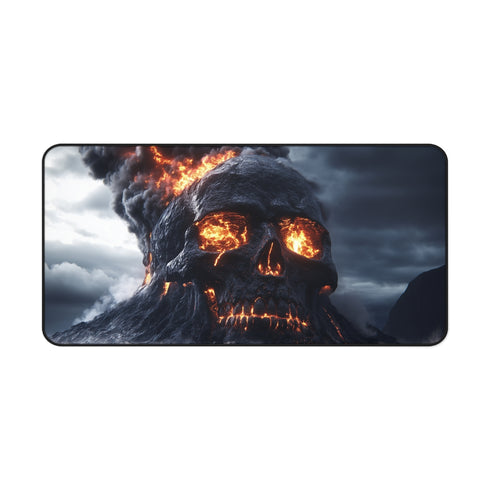 Skull Volcano Desk Mat Design