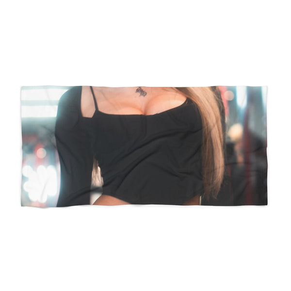 "Sky Bri: Luxe Beach Towel"