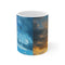 "Sky Day Night Split Mug"