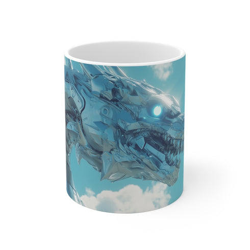 Sky Dragon Cybernetic Coffee Mug