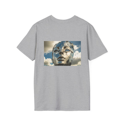 Sky Face Mirror Fragment Shirt