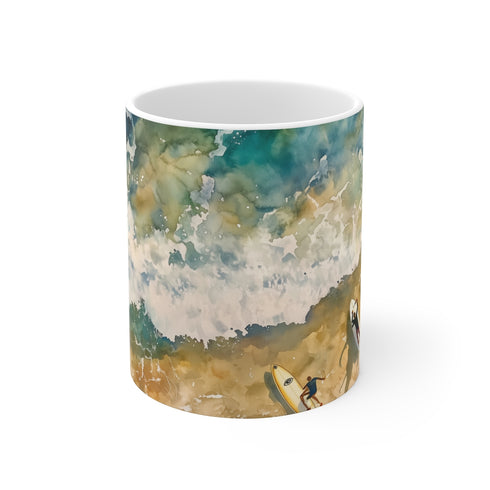 "Sky High Coffee Mug: Elevated Elegance"