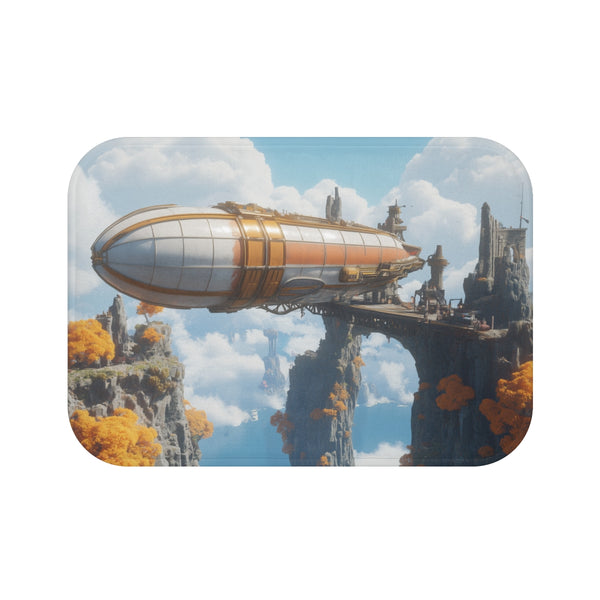 "Sky Island Airship Bath Mat"