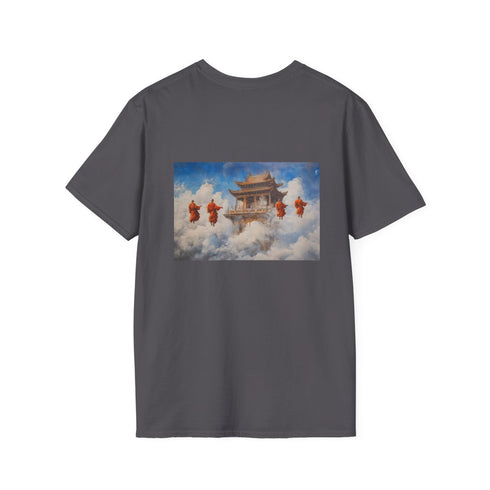 Sky Temple Monks Flying T-Shirt
