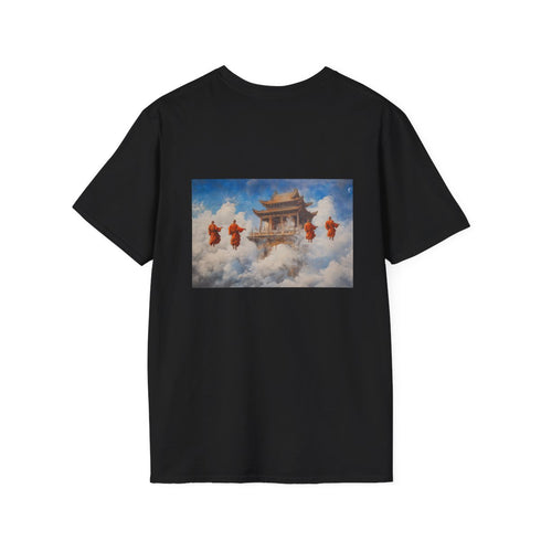 Sky Temple Monks Flying T-Shirt
