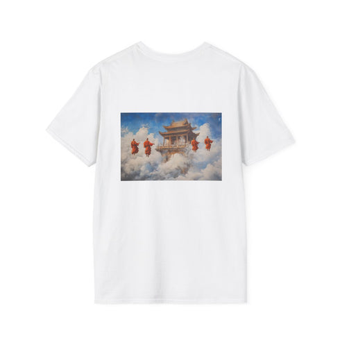 Sky Temple Monks Flying T-Shirt