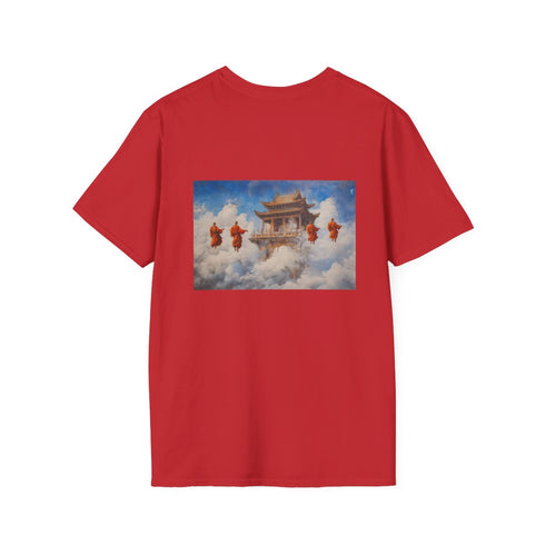 Sky Temple Monks Flying T-Shirt
