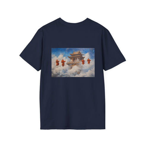 Sky Temple Monks Flying T-Shirt