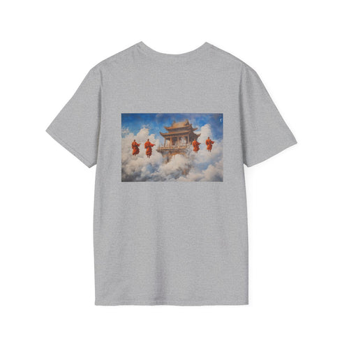 Sky Temple Monks Flying T-Shirt