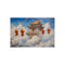 "Sky Temple with Flying Monks"