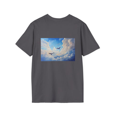 Sky Whales Grazing Clouds Shirt