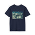 Sky Whales Grazing Clouds Tee