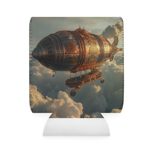 Skybound Steampunk Airship Can Sleeve